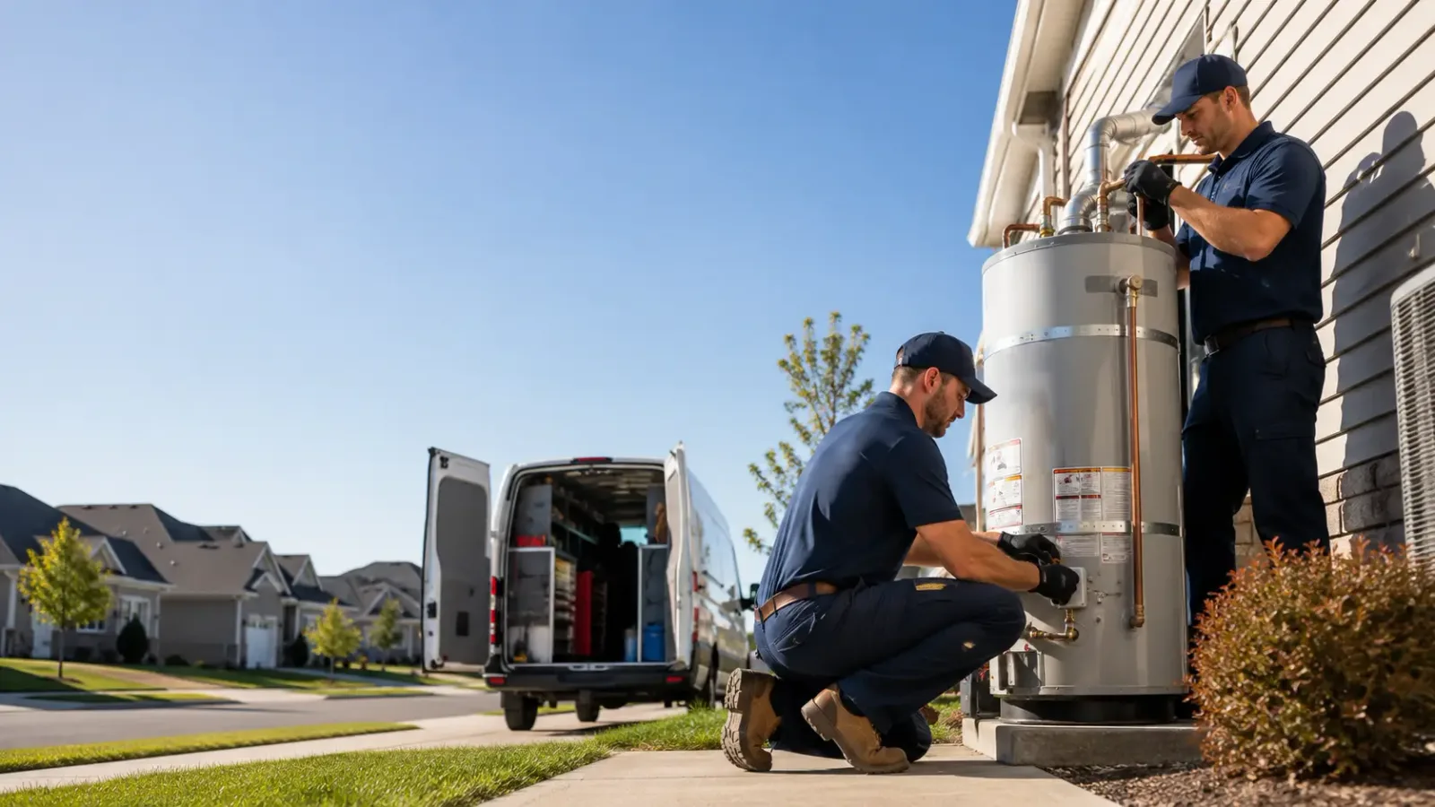 Water Heater Installation in Bowler, WI